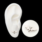 Titanium Threadless Bat with Open Wings Top