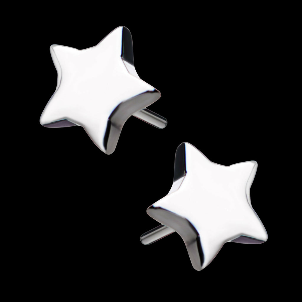 Titanium Threadless Star Top