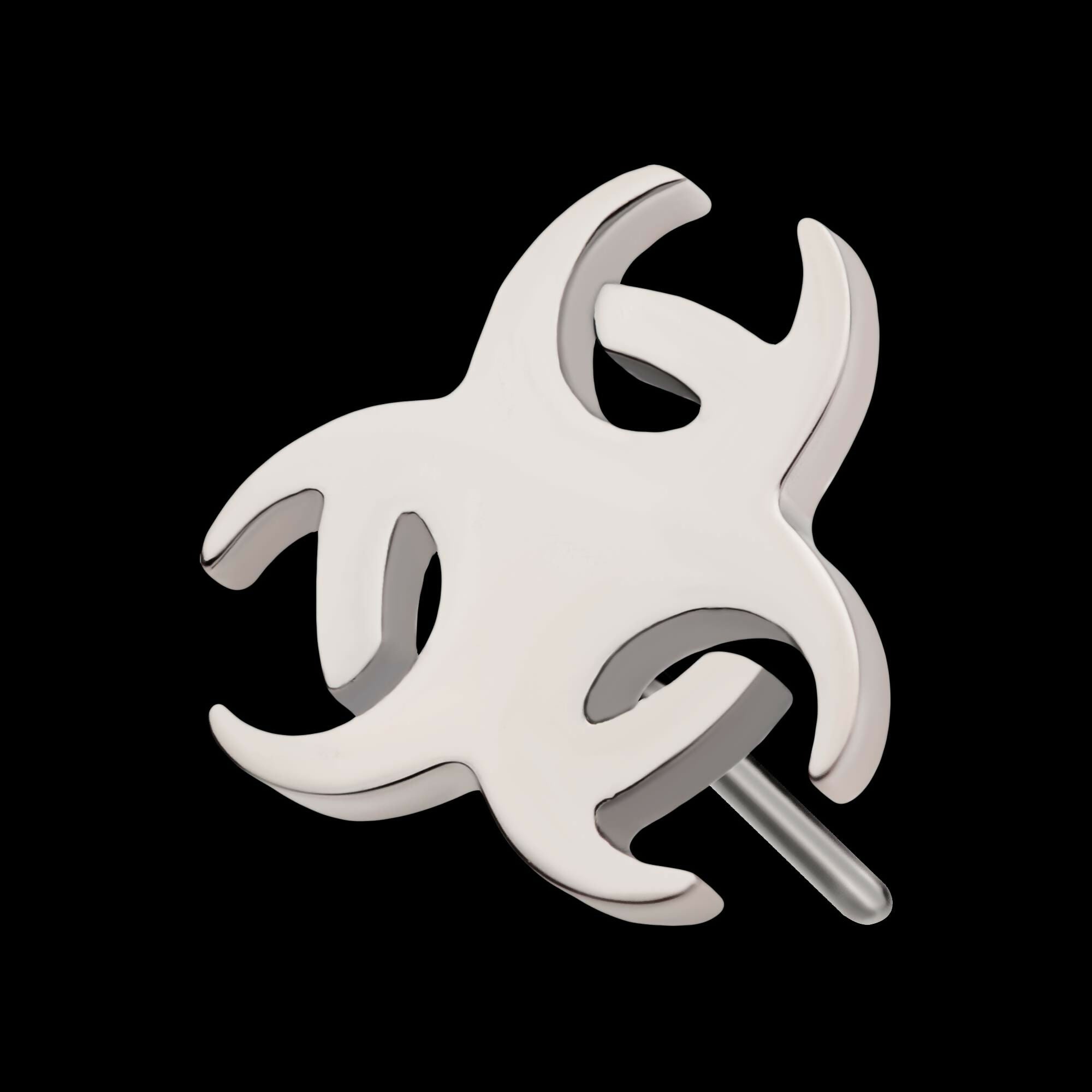 Titanium Threadless Biohazard Top