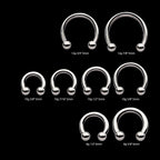 Titanium Internally Threaded Basic Circular Barbells