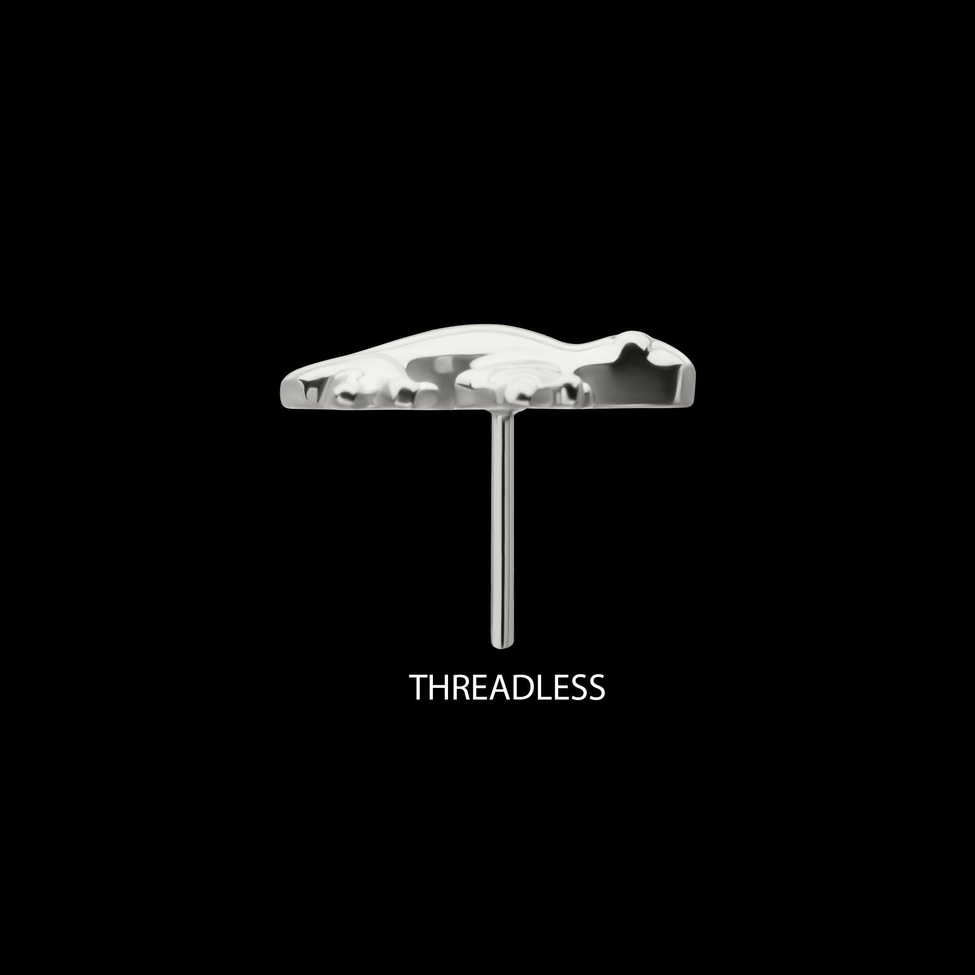 Titanium Threadless Frog Top