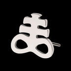 Titanium Threadless Leviathan Cross Top