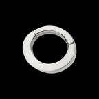 14g Titanium Oval Shape Hinged Segment Clicker (for Navel Piercing)