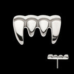 Titanium Threadless Fangs Top