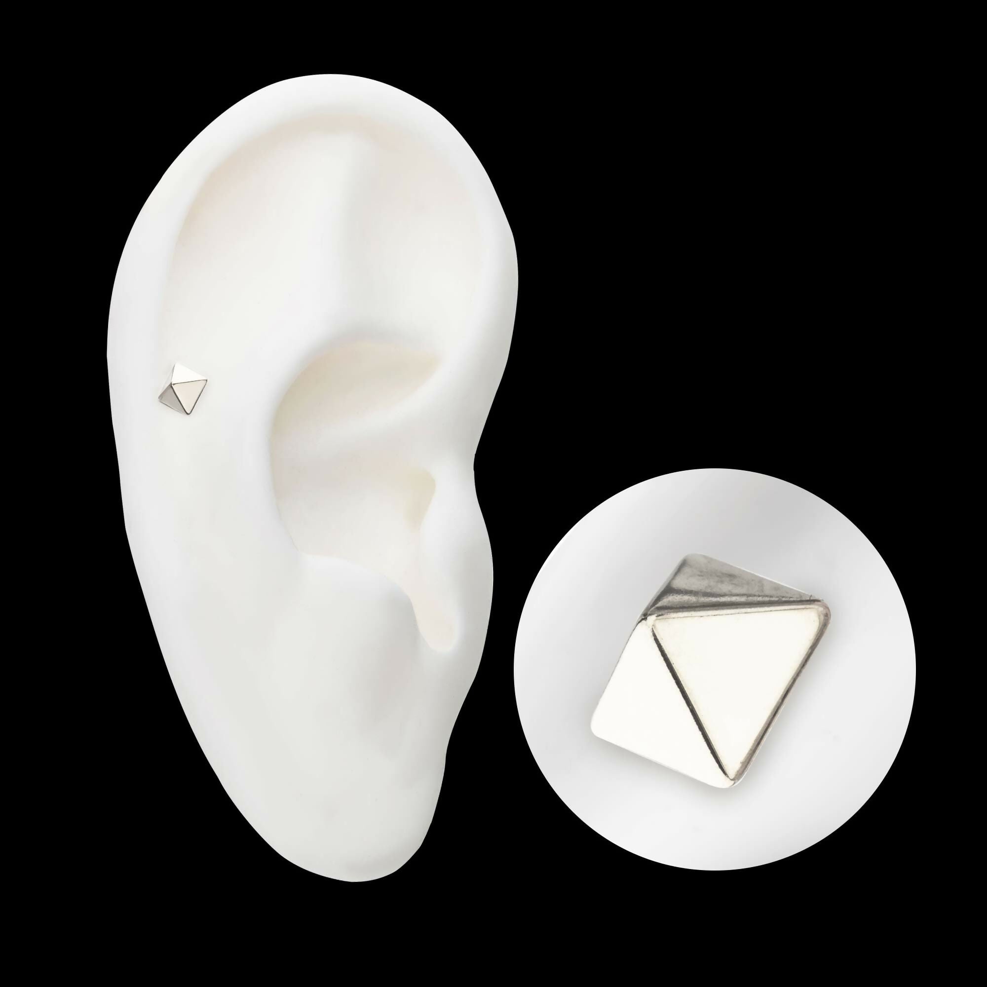 Titanium Threadless Pyramid Top