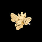14Kt Yellow Gold Threadless Bee Top