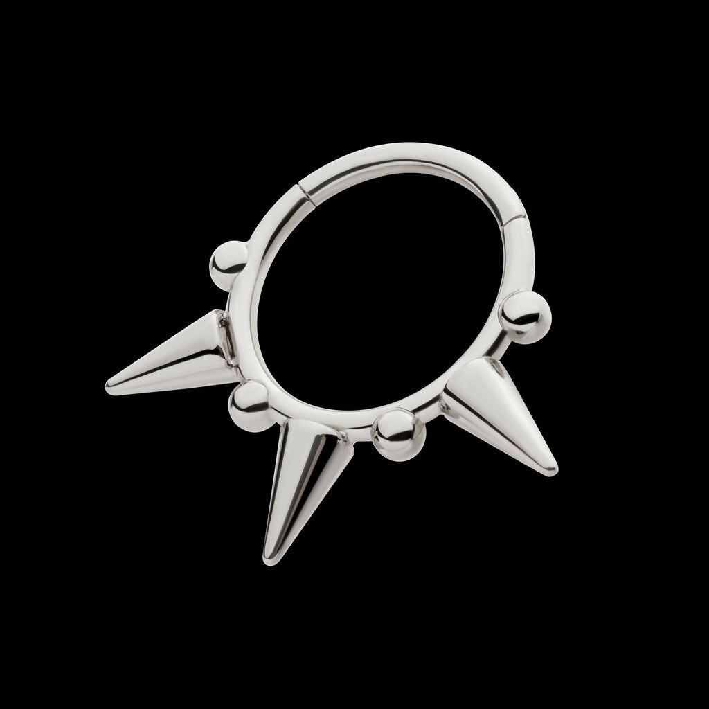 Titanium Spike Design Front Facing Hinged Segment Clicker
