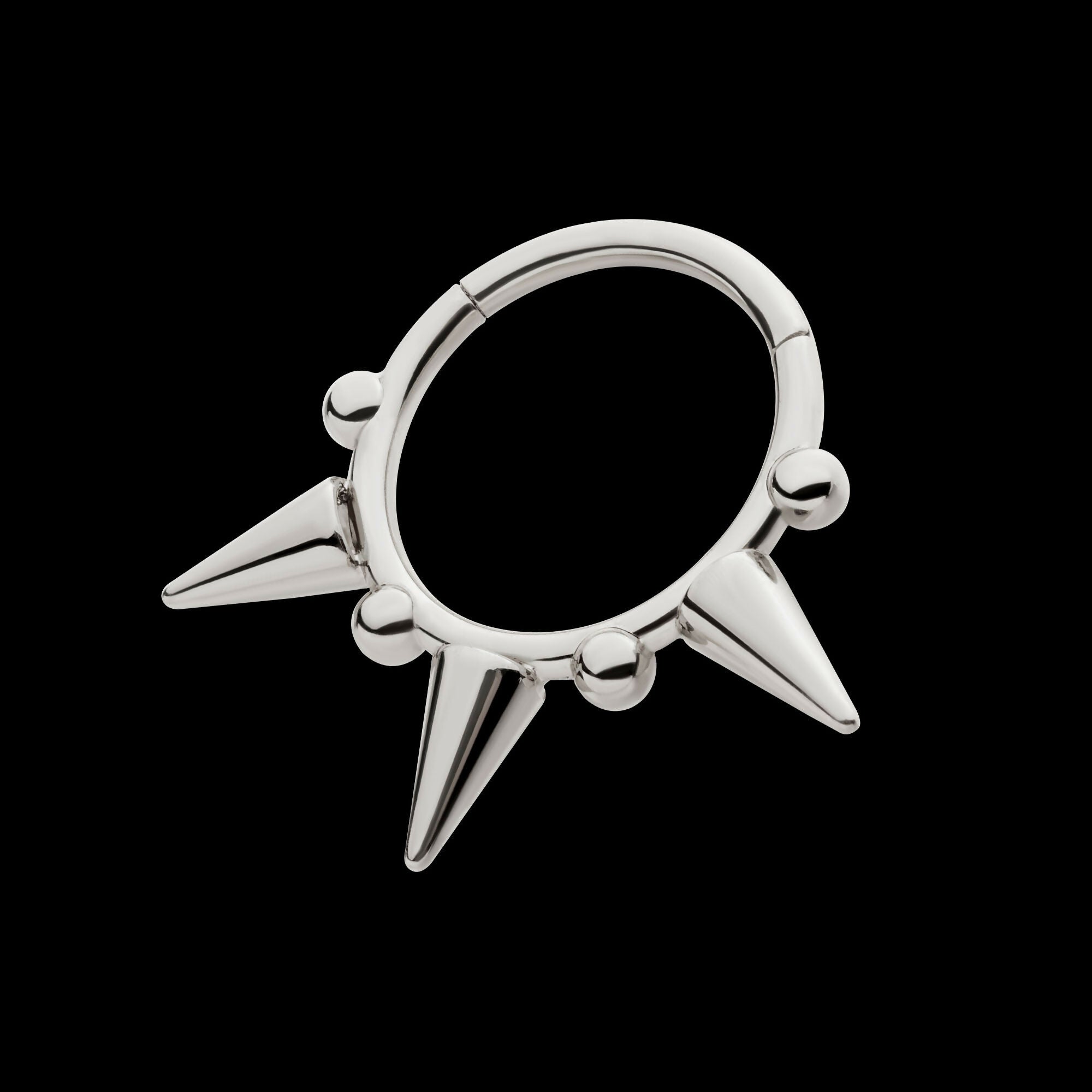 Titanium Spike Design Front Facing Hinged Segment Clicker