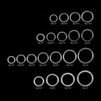 Titanium Hinged Segment Clicker (20g to 14g)