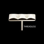 Titanium Threadless 3 Pyramid Stud Top