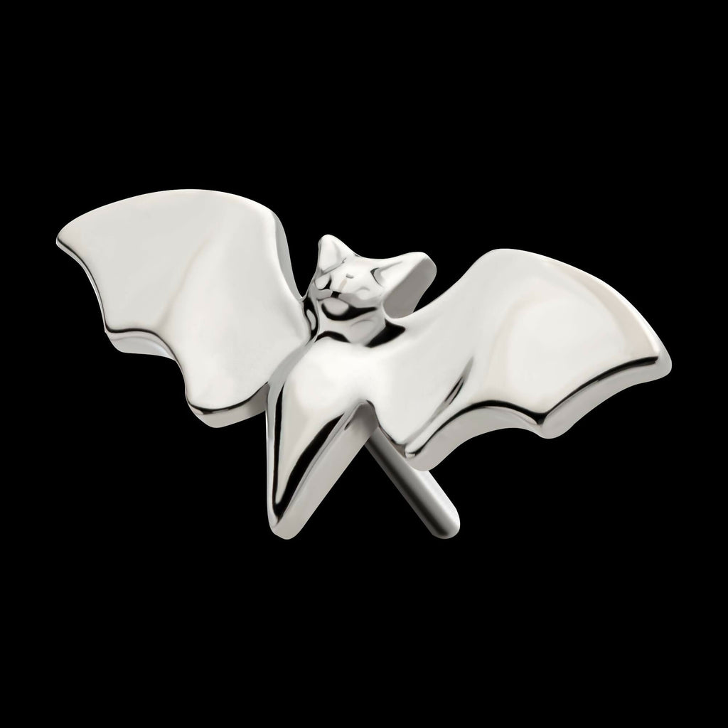 Titanium Threadless Bat with Open Wings Top