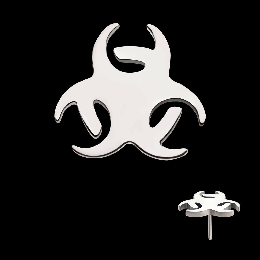 Titanium Threadless Biohazard Top