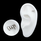 Titanium Threadless Fangs Top