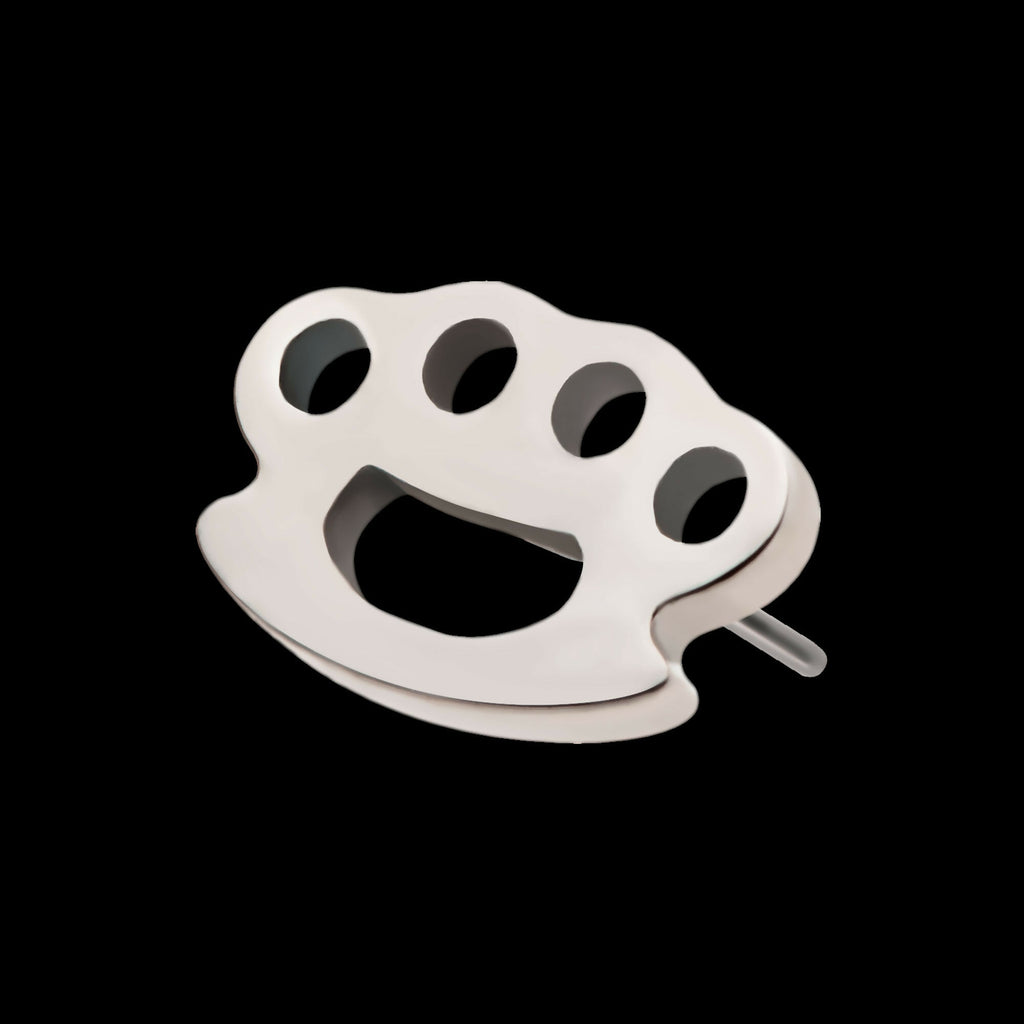Titanium Threadless Brass Knuckle Top