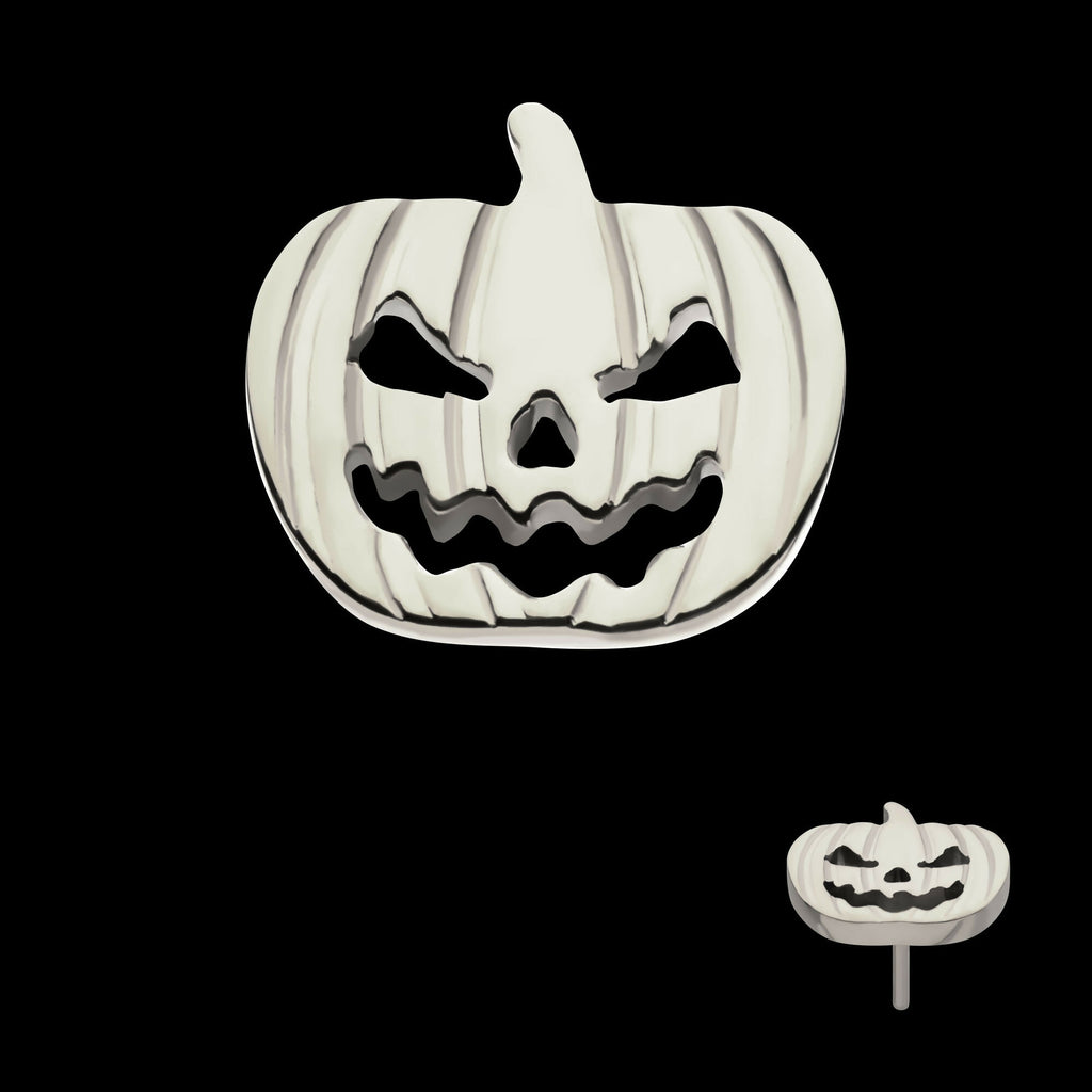 Titanium Threadless Pumpkin Top