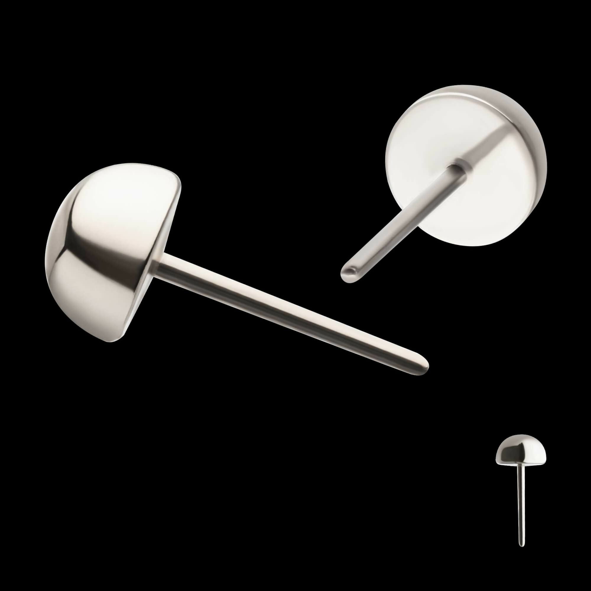 Titanium Threadless Dome Top