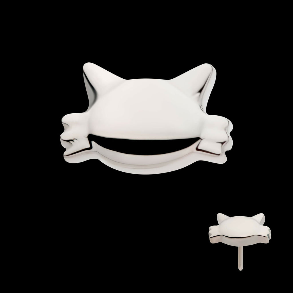 Titanium Threadless Cat's Head Top