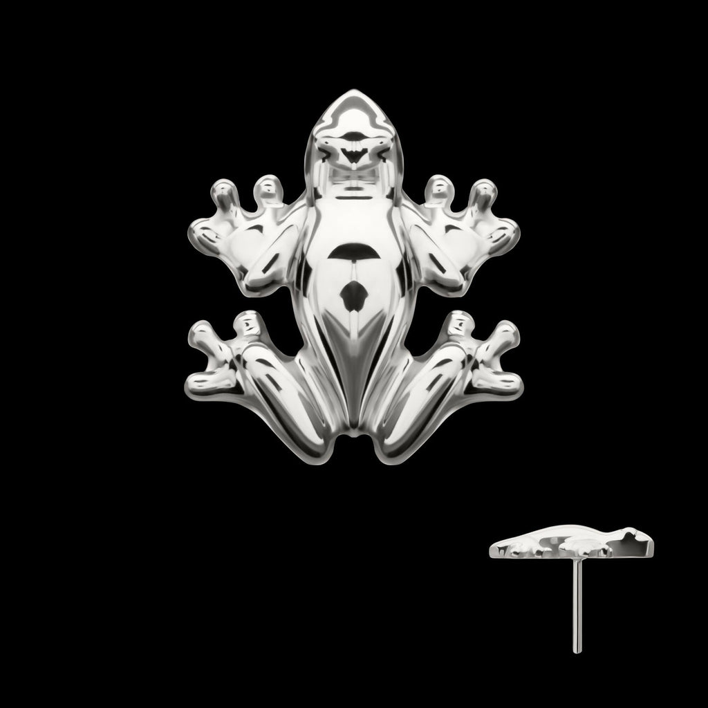 Titanium Threadless Frog Top