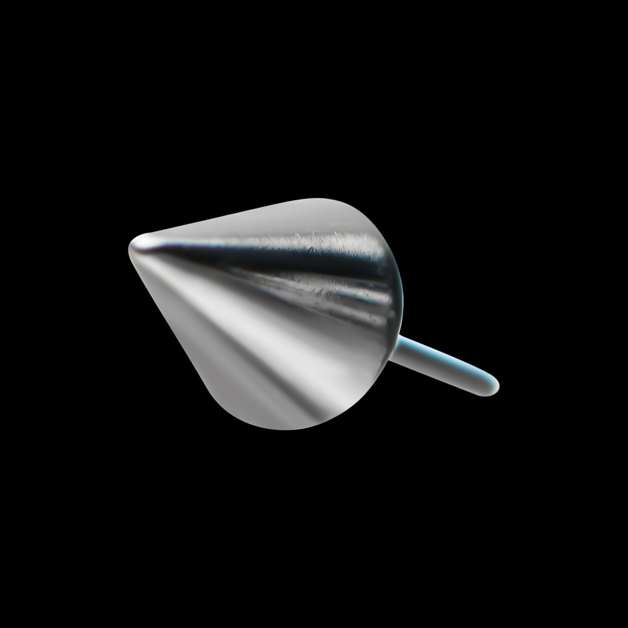 Titanium Threadless Cone Top