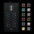 14Kt Gold Threadless with Prong Set Birthstone Top