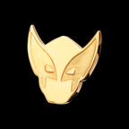Marvel Wolverine Flatback Stud Earring / Nosering - 24Kt Gold PVD Titanium