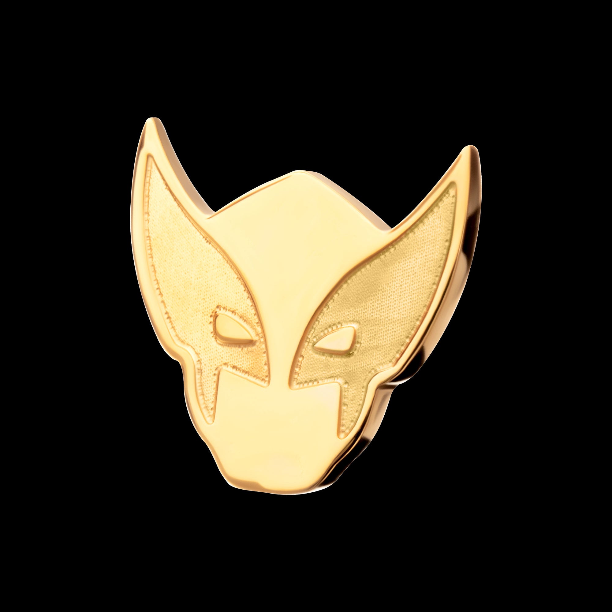 Marvel Wolverine Flatback Stud Earring / Nosering - 24Kt Gold PVD Titanium