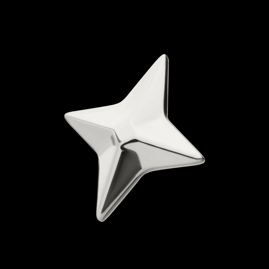 Titanium Threadless Naruto Shippuden Shurekin 3D Top