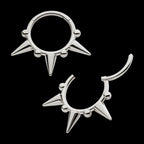 Titanium Spike Design Front Facing Hinged Segment Clicker