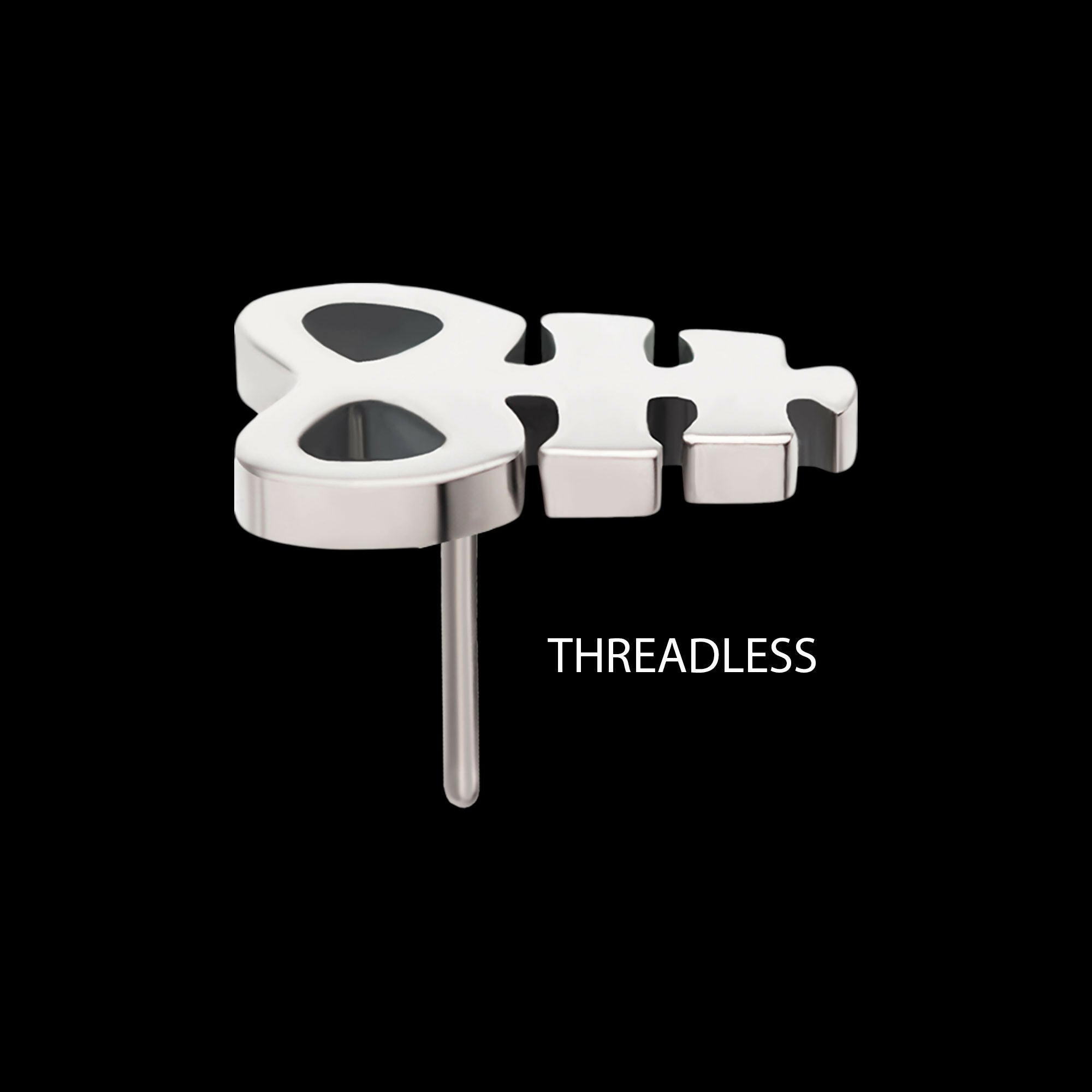 Titanium Threadless Leviathan Cross Top