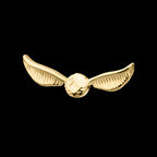 Harry Potter Golden Snitch Flatback Stud Earring / Nosering - 14Kt Gold