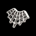 Titanium Threadless Fan Shape Spiderweb Top