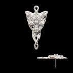 Lord of the Rings Evanstar Gem Threadless Top Earring / Nosering – Titanium
