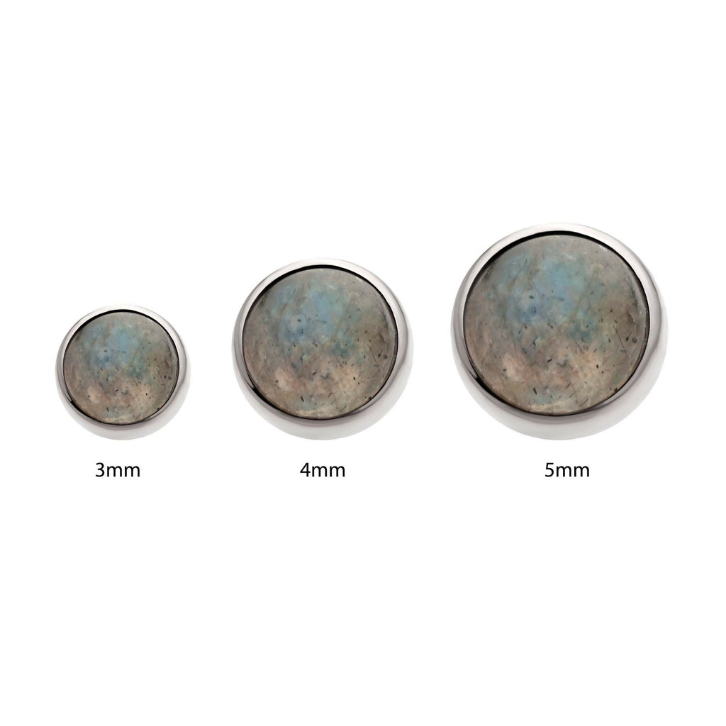 Titanium Amethyst Threadless Top - Durable & Easy to Use | Live By The ...
