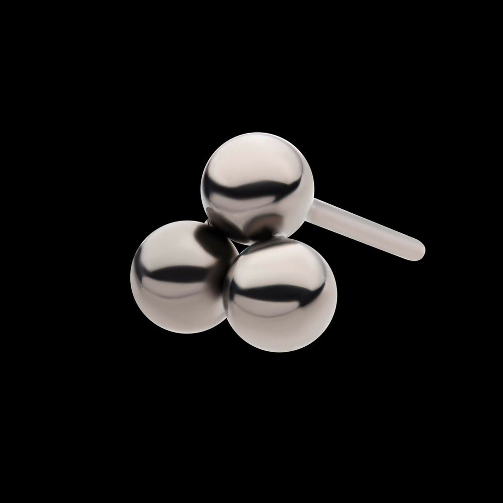 Shop Titanium Threadless Trinity Ball Tops - Perfect for You! – Live By ...