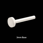Labret 3mm Base Body Jewelry - Titanium