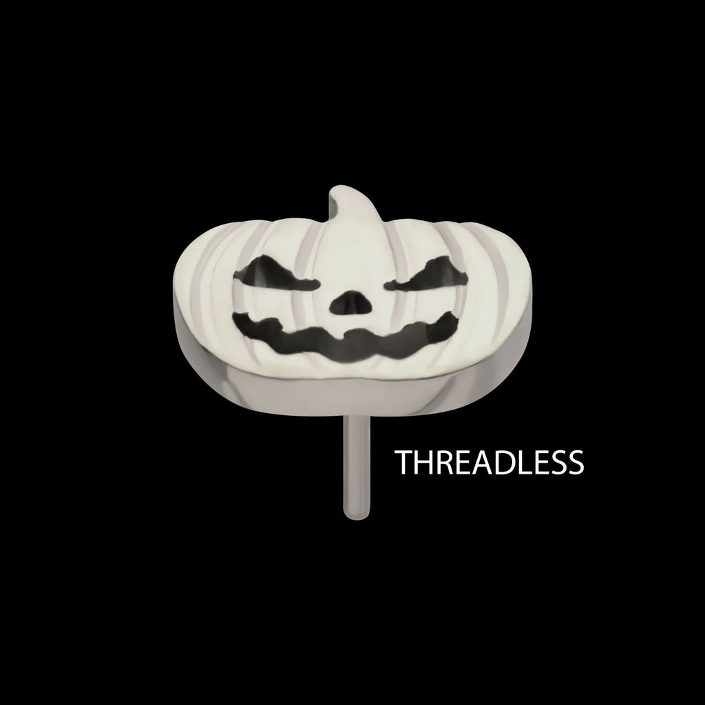 Titanium Threadless Pumpkin Top