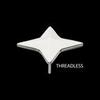 Titanium Threadless Naruto Shippuden Shurekin 3D Top