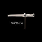 Titanium Threadless Dagger Top