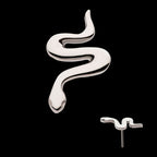 Titanium Threadless Snake Top