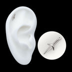 Titanium Threadless Naruto Shippuden Kunai Knife Top