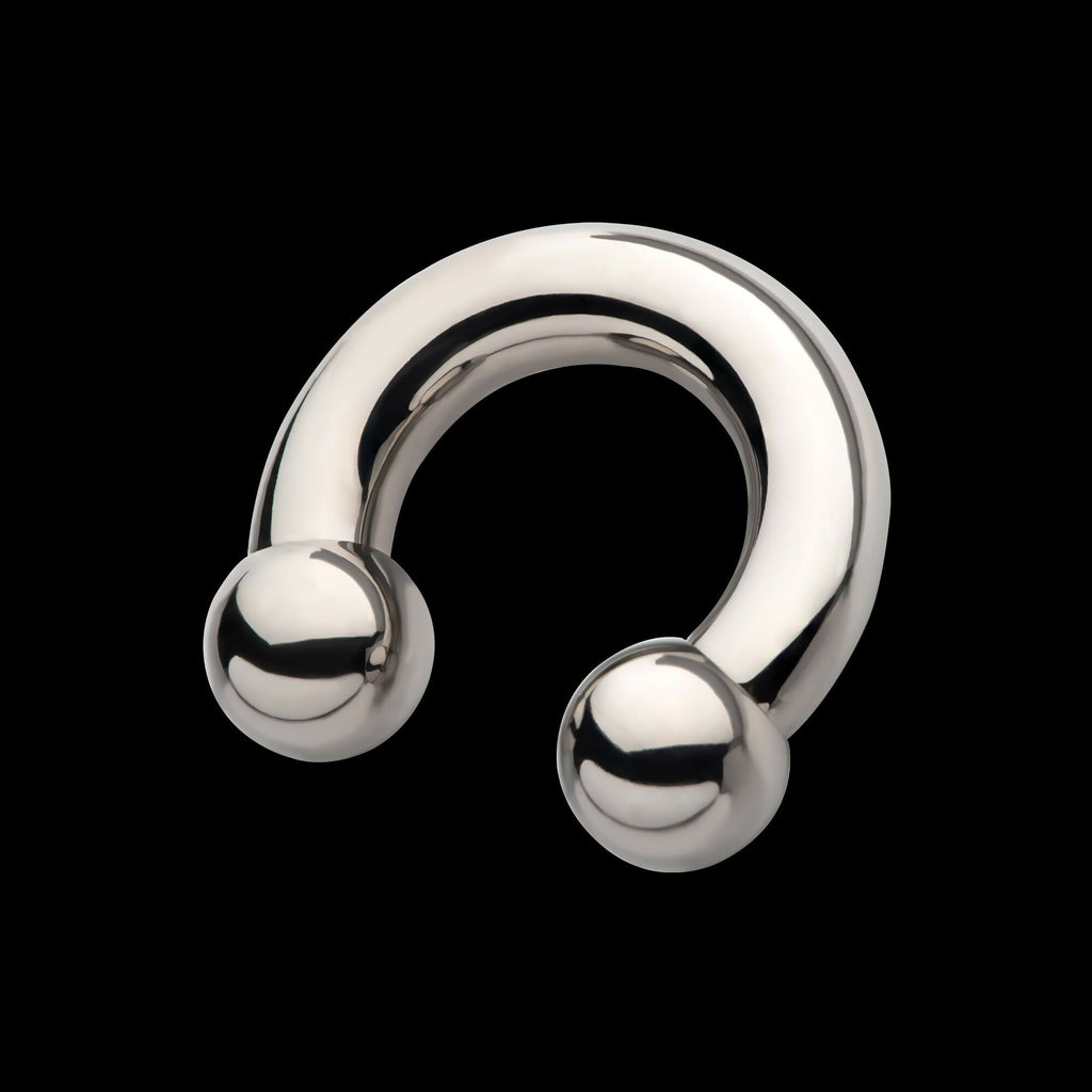 Internally Threaded Basic Big Gauge Circular Barbells Earring / Nosering – Titanium