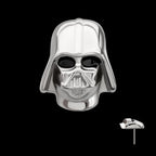 Star Wars 3D Darth Vader Flatback Threadless Earring / Nosering – Titanium