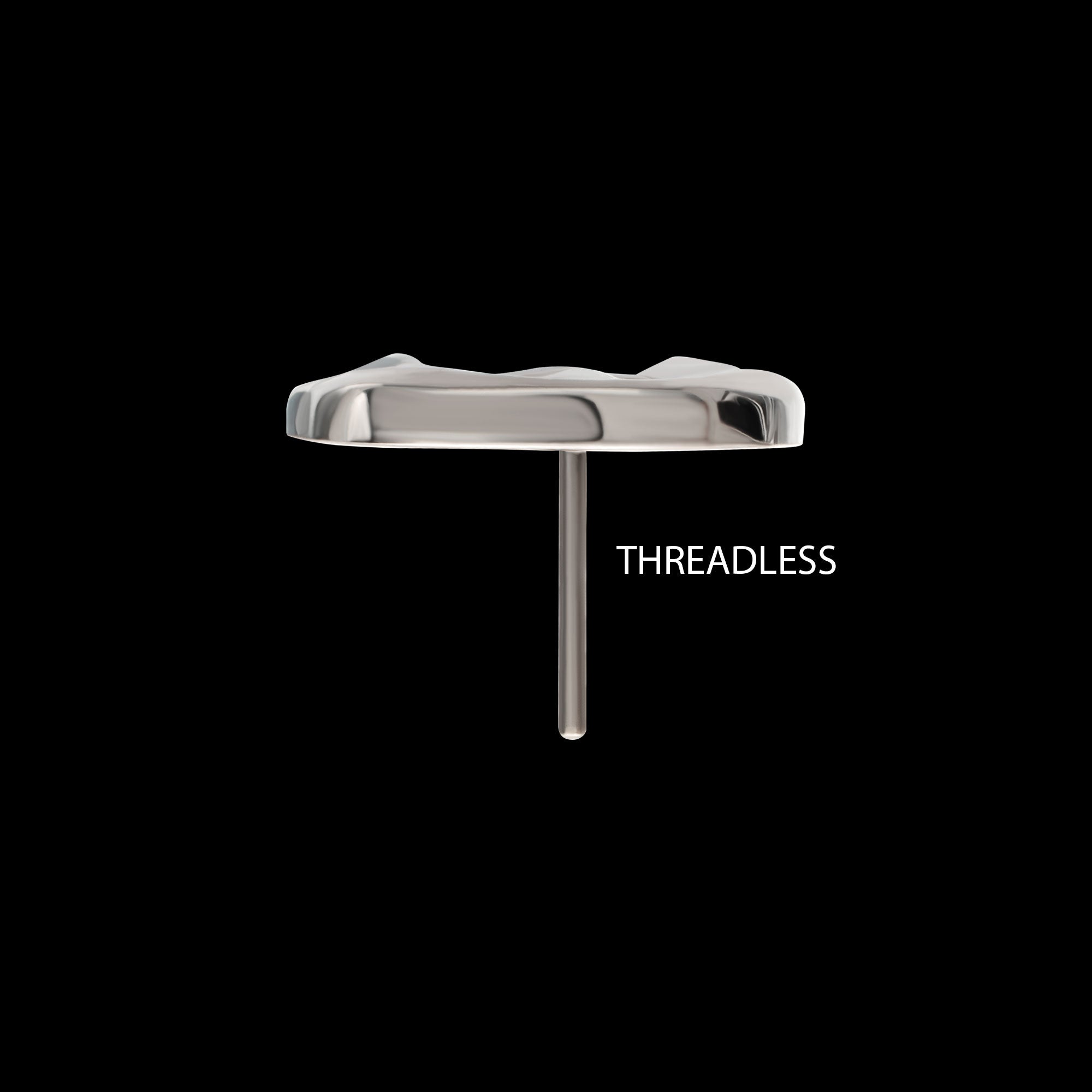 Star Wars Jedi Symbol Threadless Earring / Nosering – Titanium