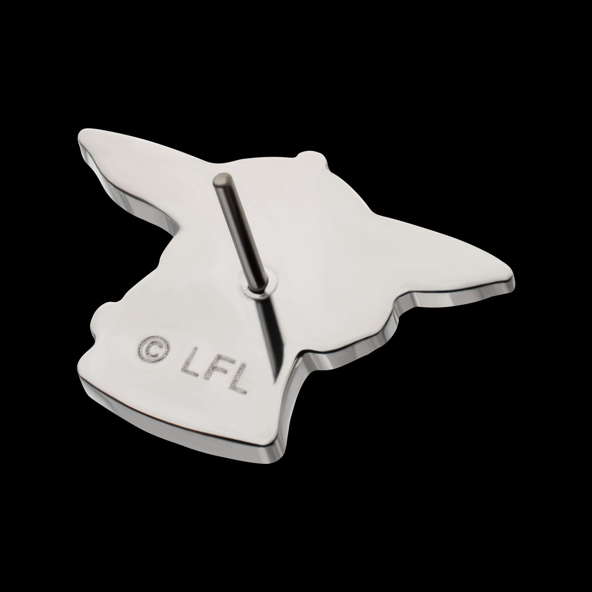 Star Wars Grogu The Child Threadless Earring / Nosering – Titanium