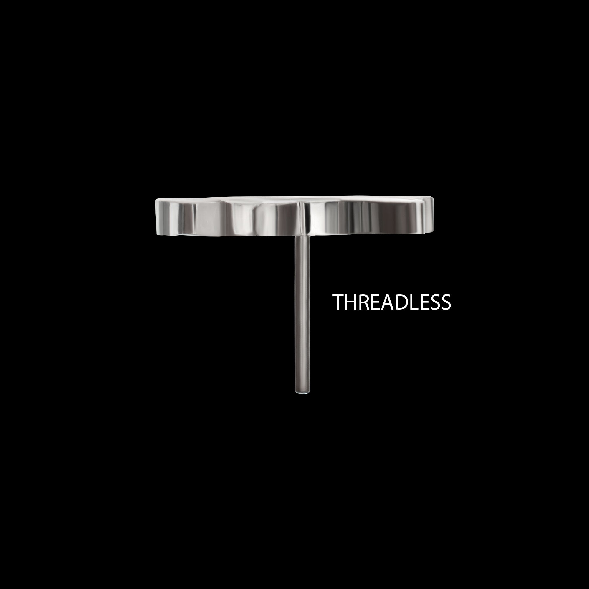 Star Wars Grogu The Child Threadless Earring / Nosering – Titanium
