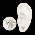 Star Wars Grogu The Child Threadless Earring / Nosering – Titanium