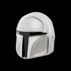 Star Wars 3D The Mandalorian Flatback Threadless Earring / Nosering – Titanium