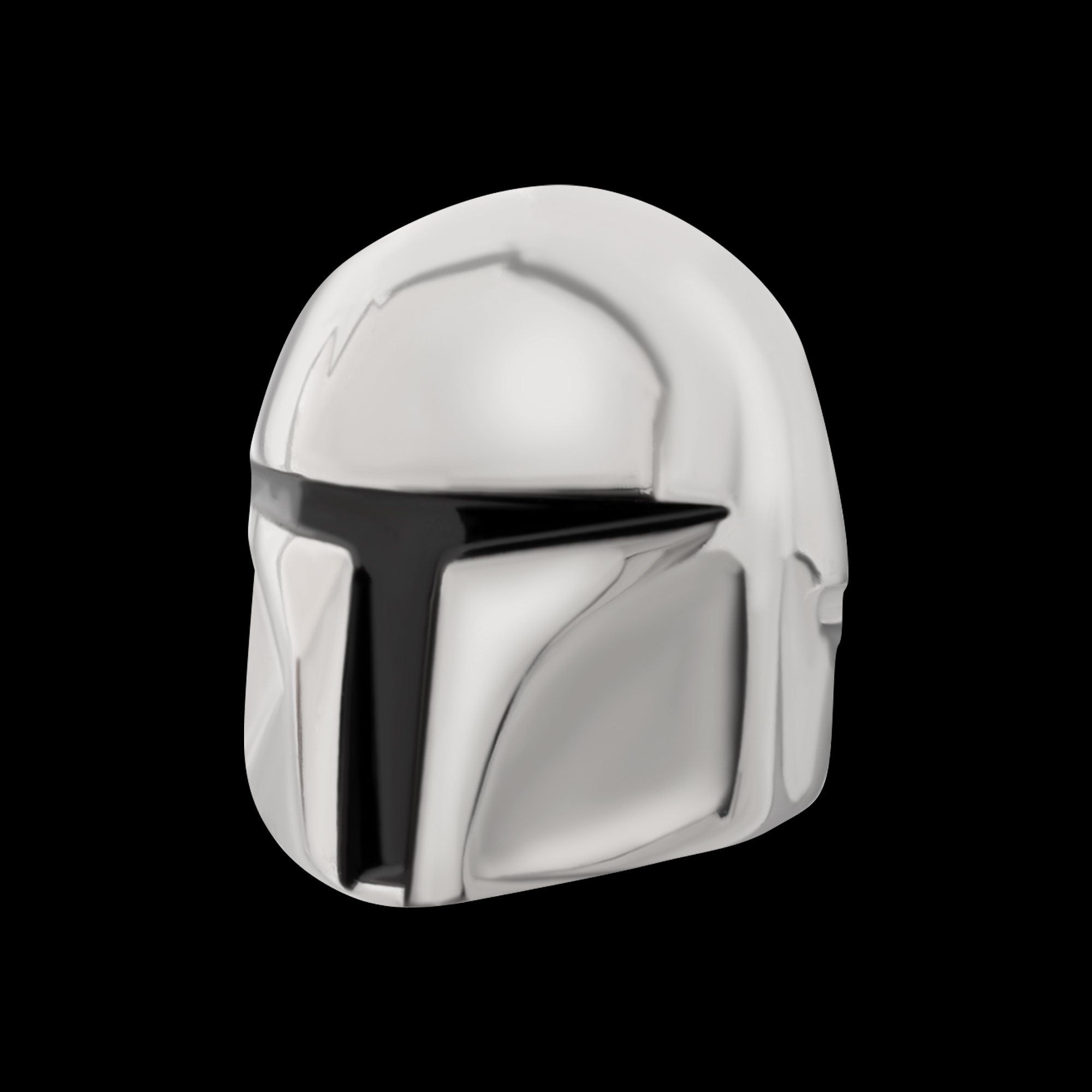 Star Wars 3D The Mandalorian Flatback Threadless Earring / Nosering – Titanium