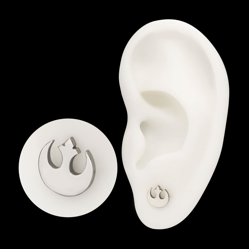Star Wars Rebel Symbol Threadless Earring / Nosering – Titanium