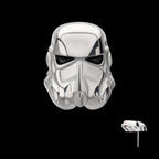 Star Wars 3D Stormtrooper Flatback Threadless Earring / Nosering – Titanium